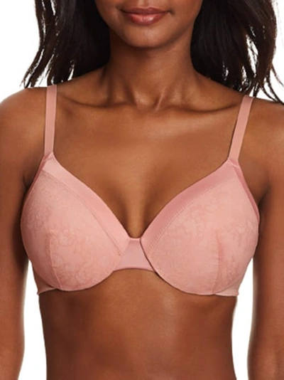 Maidenform Comfort Devotion Extra Coverage T-shirt Bra In Sheer Pale Pink