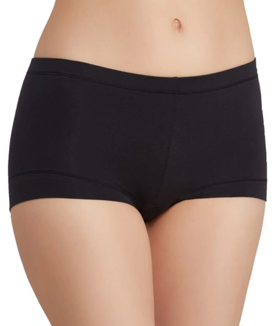 Maidenform Dream Cotton Tailored Boyshort Underwear Dm0002 In Black