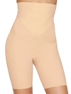 Maidenform Fit Sense Firm Control High-waist Thigh Slimmer In Transparent