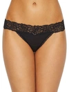 Maidenform Sexy Must Have Lace Thong In Black Lace