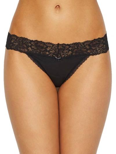 Maidenform Sexy Must Have Lace Thong In Black Lace