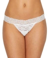Maidenform Sexy Must Have Lace Thong In White Lace
