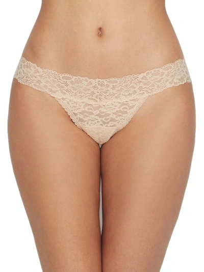 Maidenform Sexy Must Have Lace Thong In Latte Lift