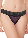 Maidenform Sexy Must Have Lace Thong In Confetti Daisy