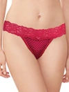 Maidenform Sexy Must Have Lace Thong In Armature Geo