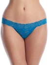 Maidenform Sexy Must Have Lace Thong In Teal Tide