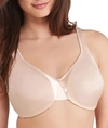 Olga Signature Support Satin Bra In Butterscotch