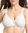 Olga Luxury Lift Full Figure Underwire Bra 35063 In White