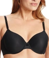 Olga No Side Effects Underwire Contour Bra Gb0561a In Rich Black