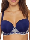 Panache Clara Sweetheart T-shirt Bra In Navy