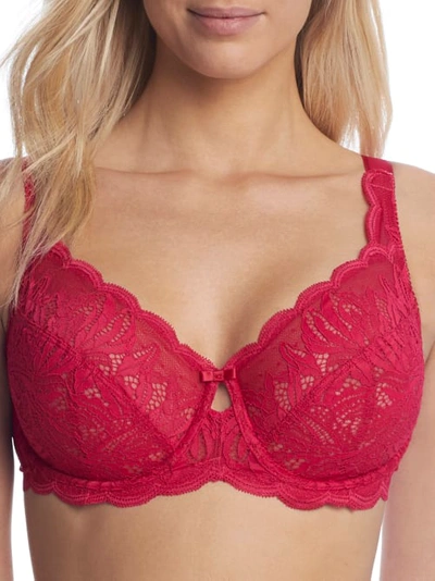Paramour Peridot Everyday Lace Bra In Cerise