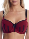 Parfait Charlotte Underwire Padded Bra In Rio Red