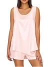 Pj Harlow Jackie Satin Cami In Blush