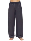 Pj Harlow Jolie Satin Lounge Pants In Coal