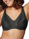 Playtex Secrets Full Figure Bra In Black