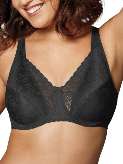 Playtex Secrets Full Figure Bra In Black