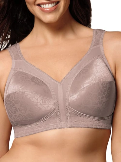 Playtex 18 Hour Original Comfort Strap Wire-free Bra In Metallic