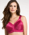 Playtex 18 Hour Ultimate Shoulder Comfort Wireless Bra 4693 In Signature Berry