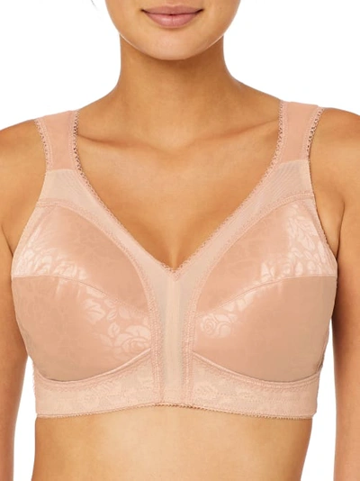 Playtex 18 Hour Original Comfort Strap Wire-free Bra In Cafe Au Lait