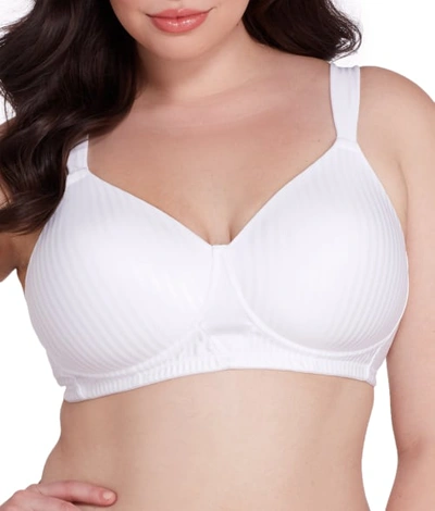 Playtex Secrets Perfectly Smooth Wire-free Bra In White