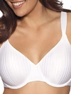 Playtex Secrets Perfectly Smooth Shaping Wireless Bra 4707, Online Only In White Stripe
