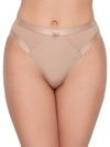 Pour Moi Viva Luxe High-waist Brief In Toffee