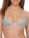 Pour Moi Amour Lace Bra In Soft Pink,mint