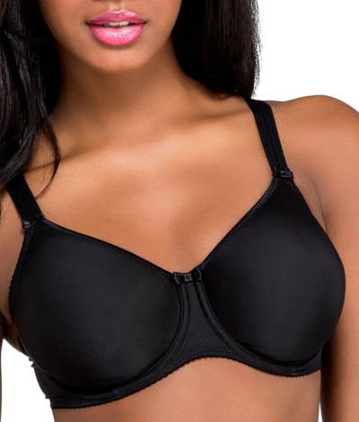 Prima Donna Seamless Satin Bra In Noir