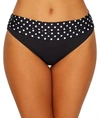 Sunsets Black Dot Unforgettable Bikini Bottom In Black Dot