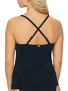 Sunsets Black Simone Tankini Top In Black