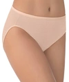 Vanity Fair Illumination Hi-cut Brief Underwear 13108, Also Available In Extended Sizes In Rose Beige