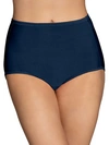 Vanity Fair Illumination Brief Underwear 13109, Also Available In Extended Sizes In Ghost Navy