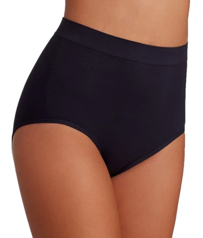 Vanity Fair Seamless Smoothing Comfort Brief Underwear 13264, Also Available In Extended Sizes In Midnight Black