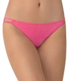 Vanity Fair Illumination String Bikini In Jane Grey Pink