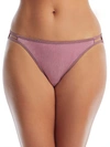 Vanity Fair Illumination String Bikini In Malibu Mauve