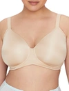 Vanity Fair Beauty Back Smoothing Wire-free T-shirt Bra In Damask Neutral
