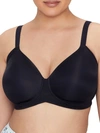 Vanity Fair Beauty Back Smoothing Wire-free T-shirt Bra In Midnight Black