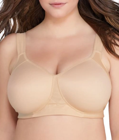 Vanity Fair Mid-impact Wire-free Sports Bra In Damask Neutral