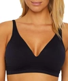 Vanity Fair Breathable Luxe Convertible Wire-free Bra In Midnight Black