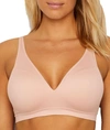 Vanity Fair Breathable Luxe Convertible Wire-free Bra In Sheer Quartz