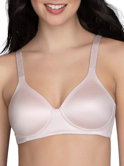 Vanity Fair Body Shine Wire-free T-shirt Bra In Sheer Quartz