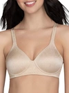 Vanity Fair Body Shine Full Coverage Underwire Contour Bra - 75298 In Neutral Floral