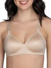 Vanity Fair Body Shine Wire-free T-shirt Bra In Neutral