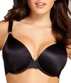 Vanity Fair Beauty Back Back Smoothing T-shirt Bra In Black