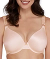 Vanity Fair Beauty Back Back Smoothing T-shirt Bra In Champagne