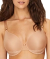 Vanity Fair Beauty Back Back Smoothing T-shirt Bra In Honey Beige Lace