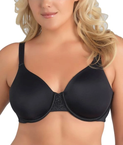 Vanity Fair Beauty Back Minimizer Bra In Midnight Black