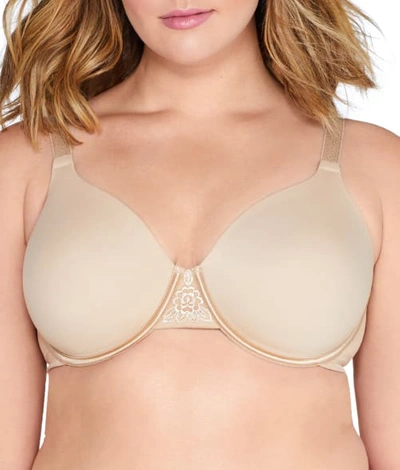 Vanity Fair Beauty Back Smoother T-shirt Bra In Damask Neutral