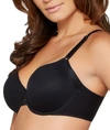 Warner's Warners No Side Effects Underarm-smoothing Comfort Underwire Lightly Lined T-shirt Bra 1356 In Black