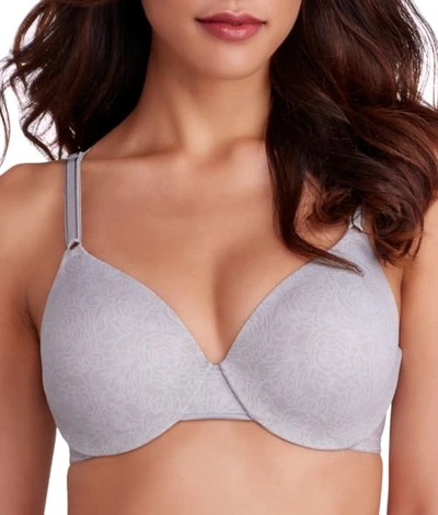 Warner's This Is Not A Bra T-shirt Bra In Platinum Floral
